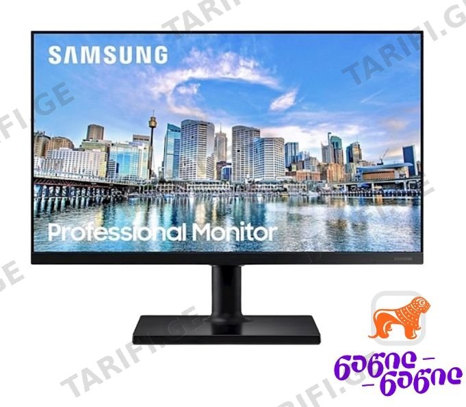 მონიტორი Samsung LF24T450FQIXCI 24" FHD IPS HDMI DP Black