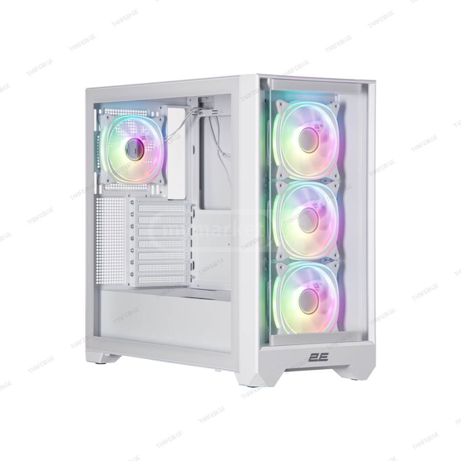 2E Dominator Pro G2302W ATX Gaming PC Case White