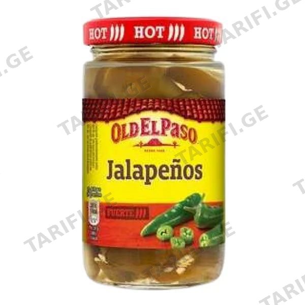 OLD EL PASO მწვანე ჯალაპენიო 215გ