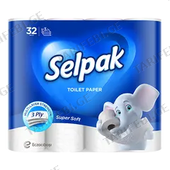 ტუალეტის ქაღალდი Selpak 32 ც