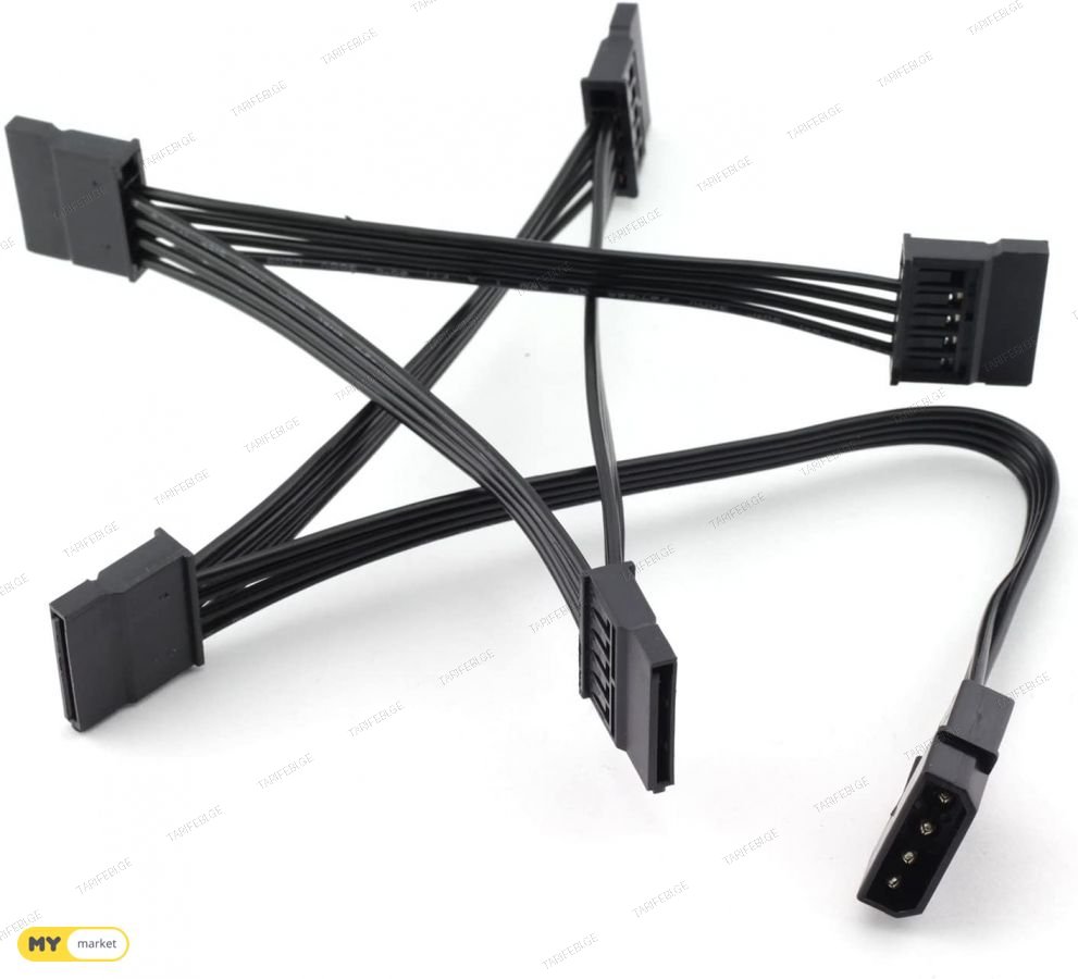 molex ide to 5 SATA power cable