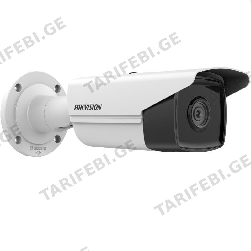 კამერა,IP,Hikvision,DS-2CD2T43G2-4I,4mm,4mp,Bullet,IR80m,AcuSense,,microSD,