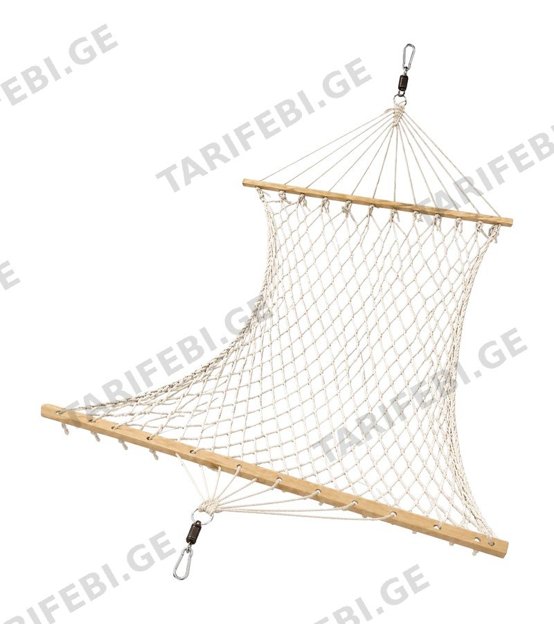 ჰამაკი #SJHW-A27 ზომა:200*100 ფერი: beige
