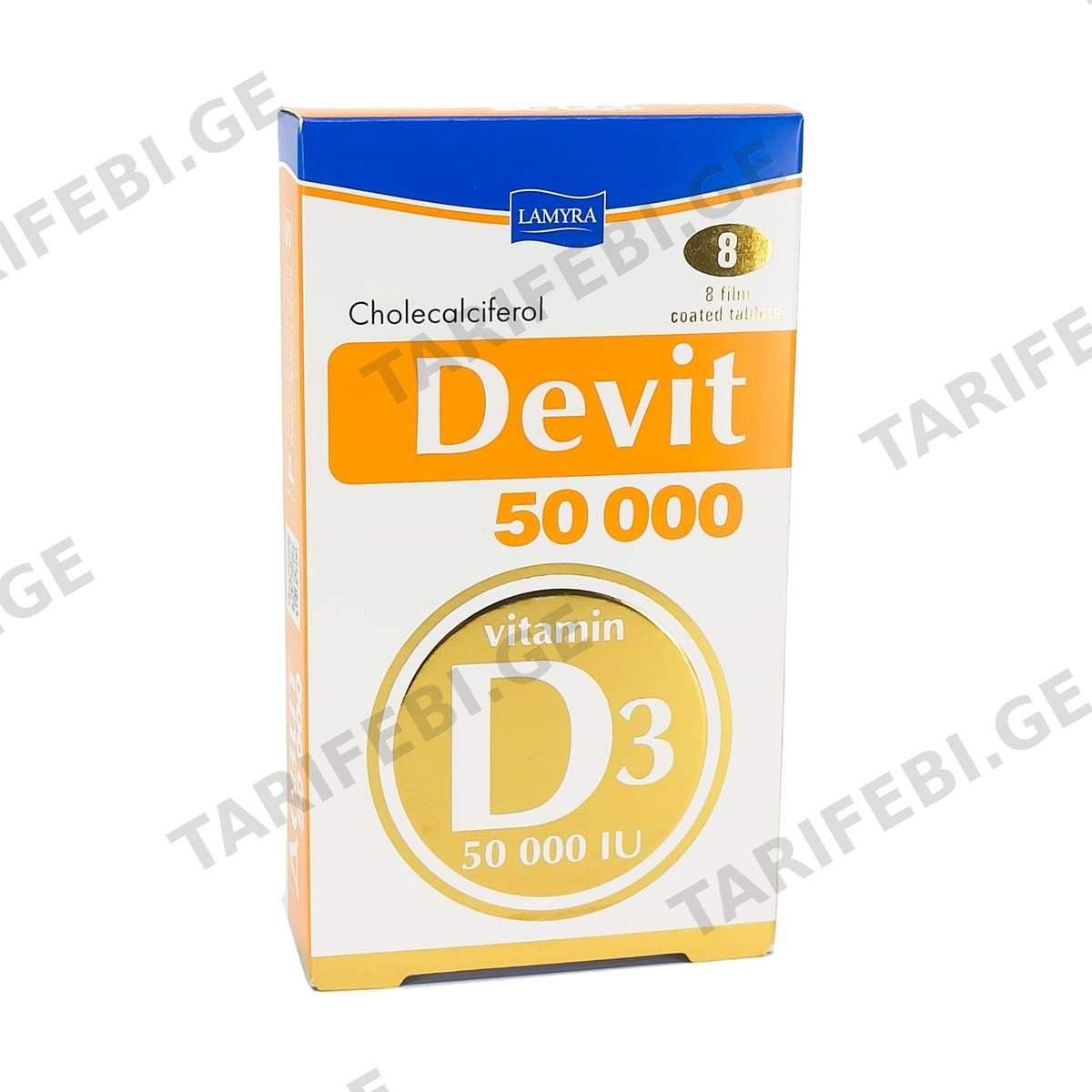 დევიტი - Devit 50000სე 8 ტაბლეტი
