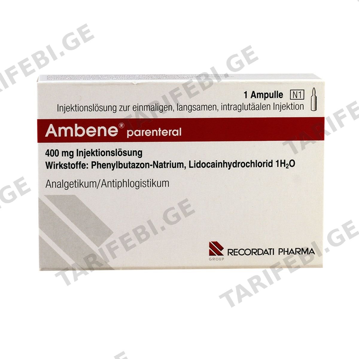 ამბენე - Ambene 400მგ/2მლ. 1 ამპულა