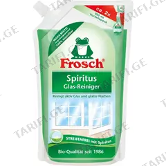 მინის საწმენდი სპირტით Frosch 950 მლ