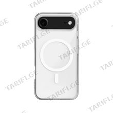 სილიკონის ქეისი Transparent Case with Magsafe iPhone 17 Air