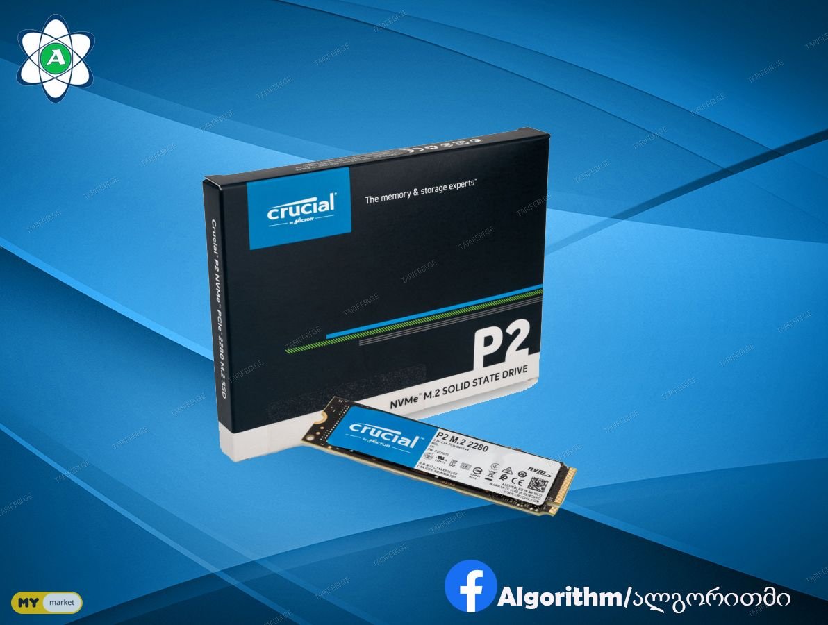 SSD M.2 2280 1TB P2 CT1000P2SSD8 CRUCIAL
