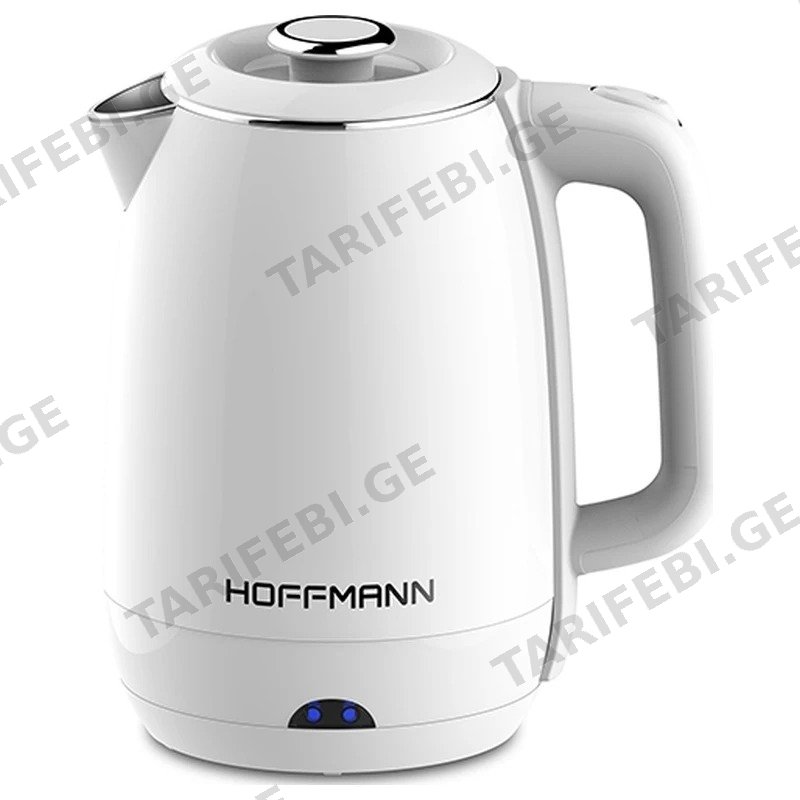 ელექტრო ჩაიდანი HOFFMANN KT2240W 1.7 ლ 1800W თეთრი
