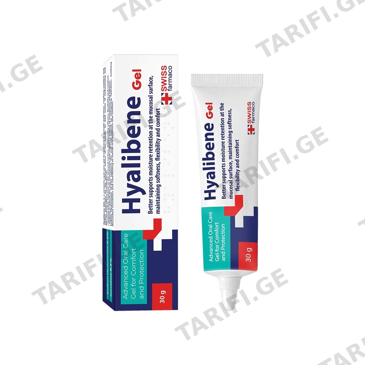 კბილის გელი 30 გ 4074 ჰიალიბენე - Hyalibene