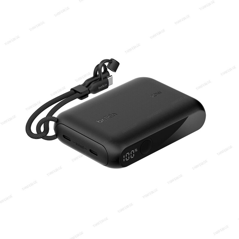 Belkin Power Bank 10000mAh With Display BPB027HQBK Black