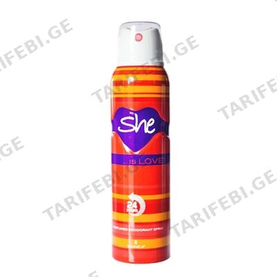 ში დეოდორანტი ქალი 150მლ