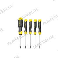 (5ც) TORX სახრახნისების ნაკრები STANLEY STHT2-65155