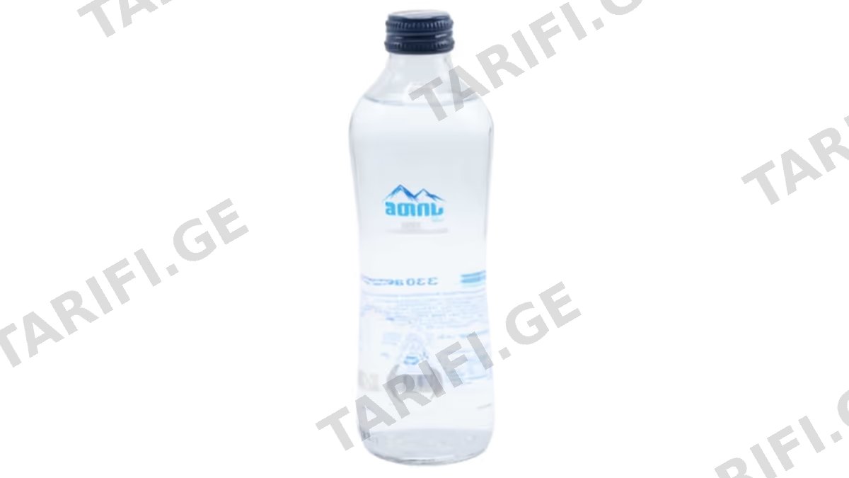 0.33ლ. მინერ. წყალი მთის შუშა