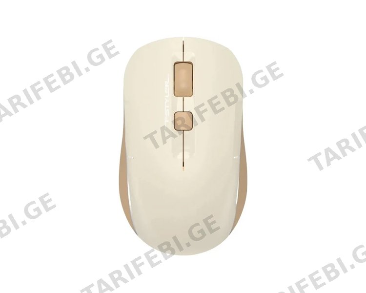 მაუსი A4Tech Fstyler FB26CS Air2 Bluetooth & 2.4G Wireless Mouse Cafe Latte