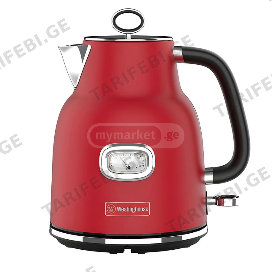 Westinghouse Electric Kettle Red