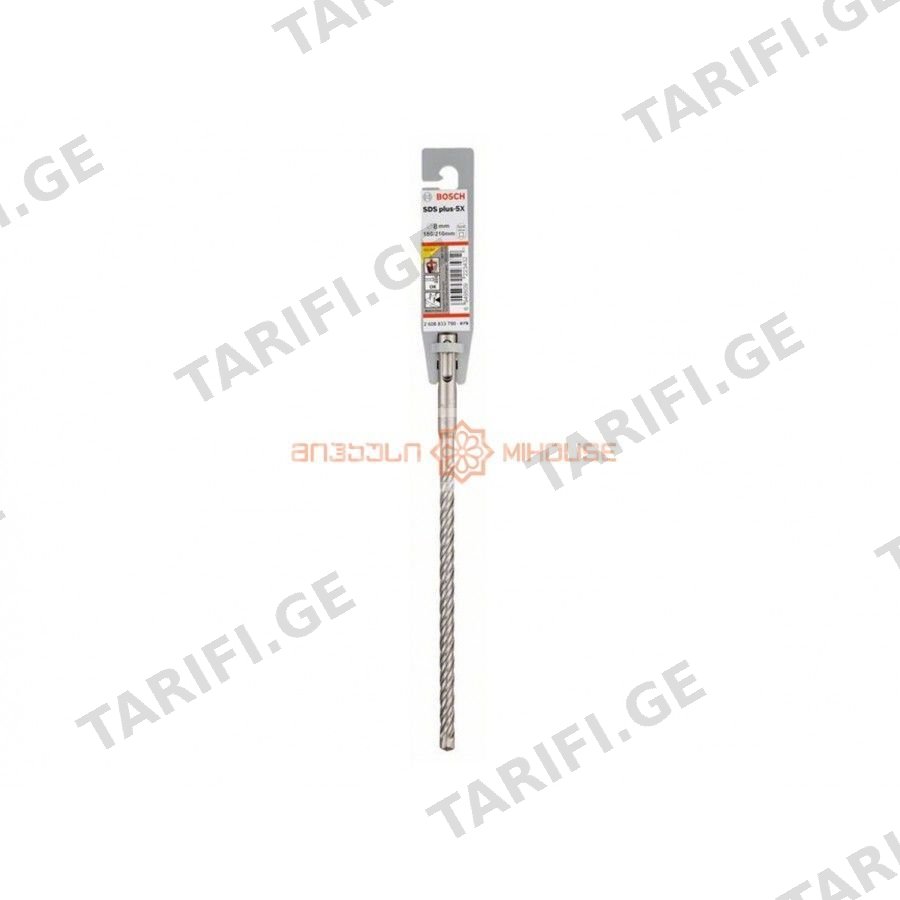 ბურღი Bosch SDS-plus-5X 8x150x210მმ
