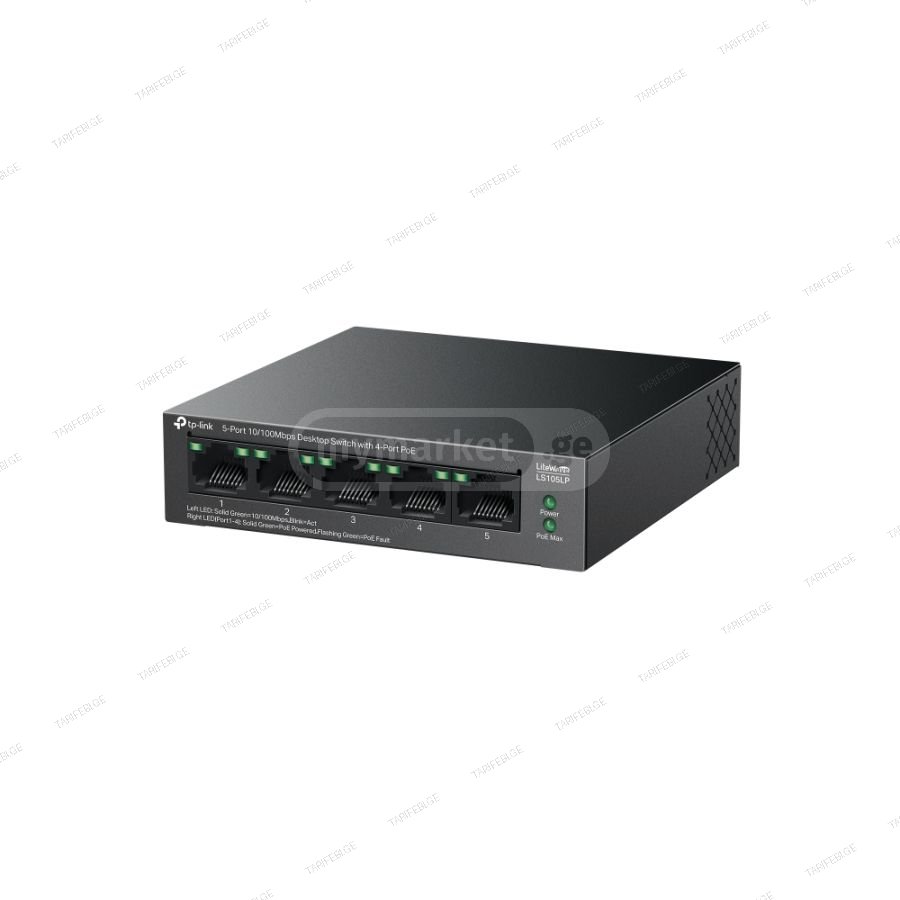 TP-Link 4-Port PoE + Switch LS105LP