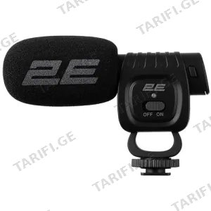 2Е MG020 Shotgun Mic Pro ON/OFF 3.5mm