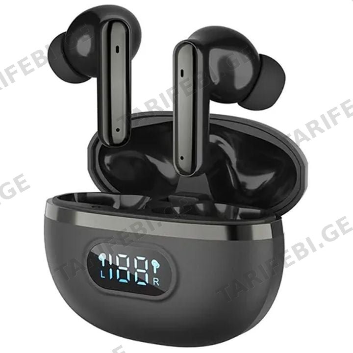 უსადენო ყურსასმენი DIBET MASTER LEVEL PRO ANC LCD BLACK