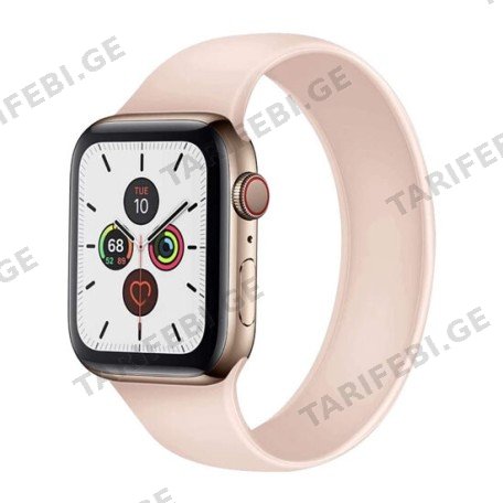 Band For Apple Watches Series 6/SE Solo Loop Pink