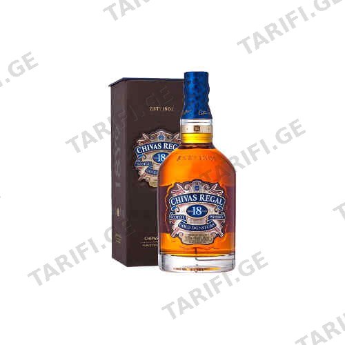 Chivas Regal 1 L 40 % 18 Years Old - ვისკი ჩივას ბრაზერსი
