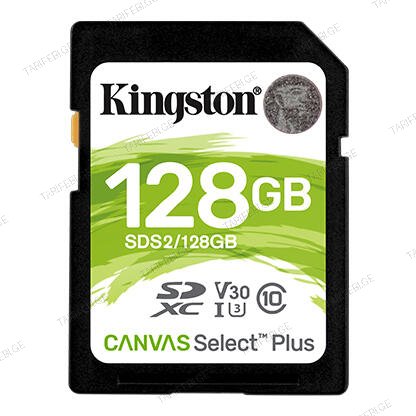 KINGSTON SDS2 128GB SDXC Select Plus 100R V30