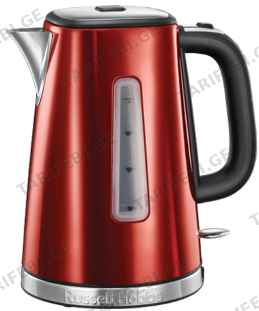 ელექტრო ჩაიდანი 23210-70/RH Luna Kettle Red 2.4kW