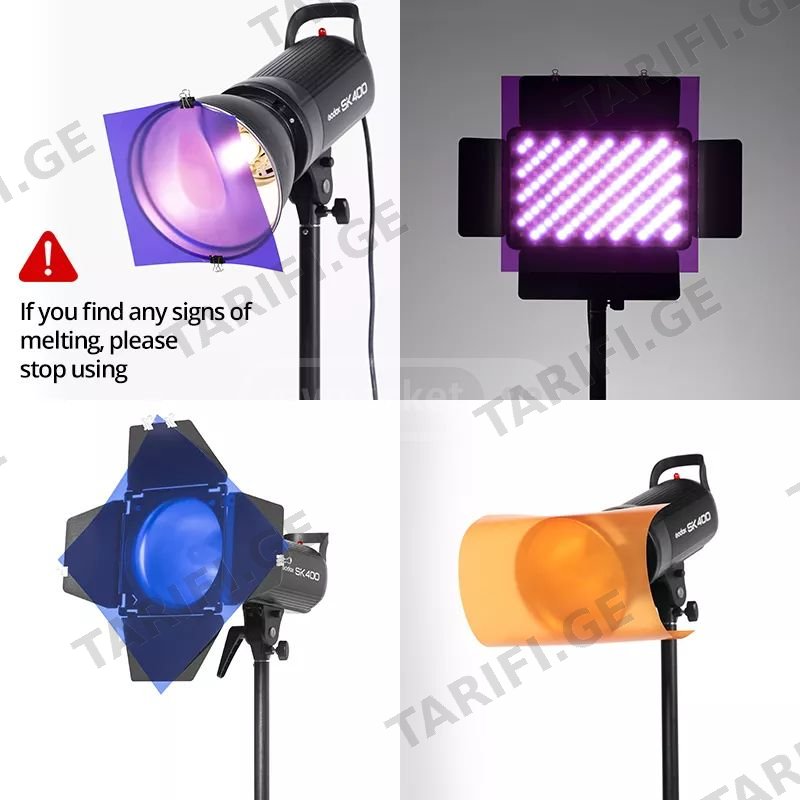 photo filter 11 pc / ფოტო ფილტრი ტემპერატურა გამძლე 11ცალი