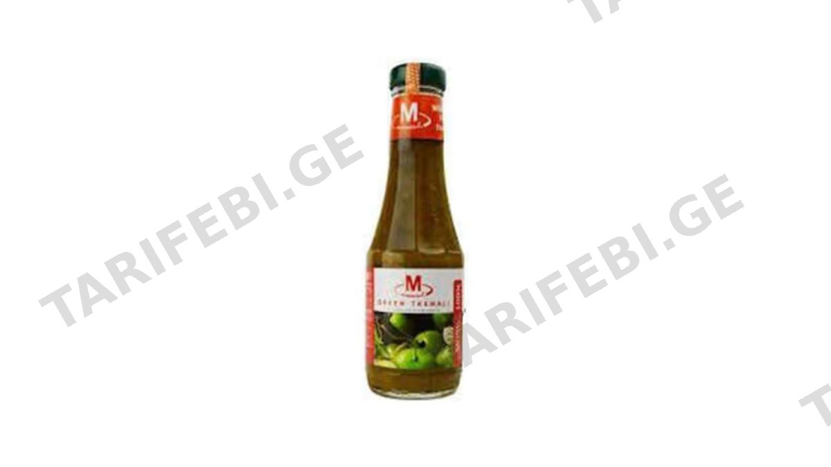 M- ტყემალი მწვანე 530გრ.