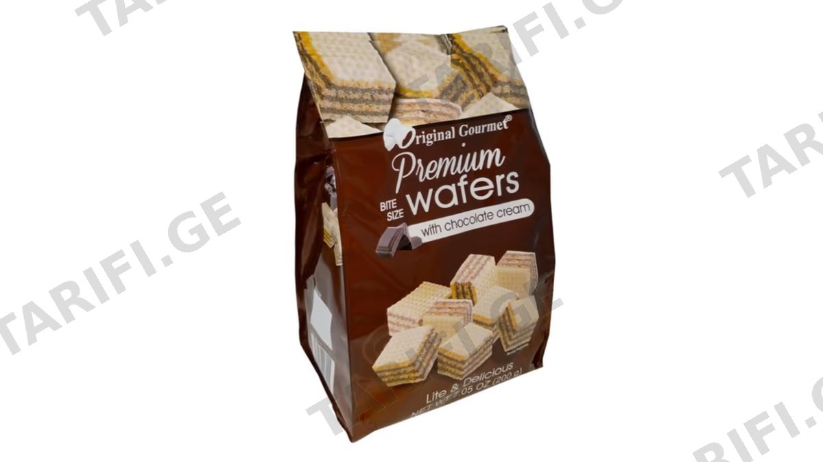 ვაფლი/Original Gourmet შოკოლადით/200 გრ.