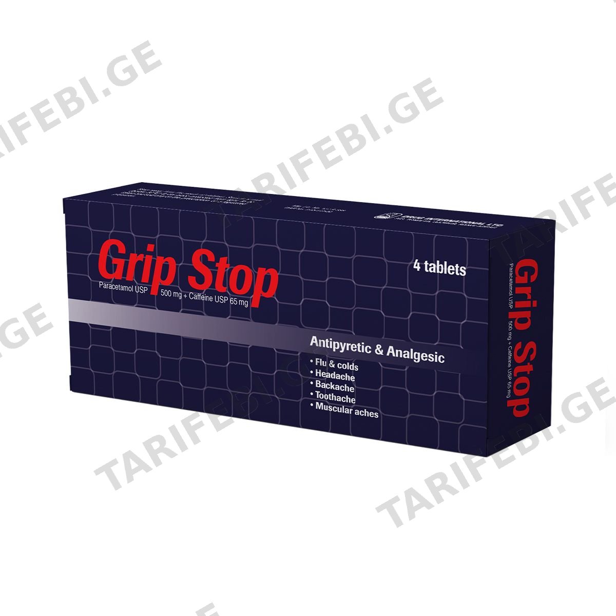 გრიპ სტოპი - Grip Stop 4 ტაბლეტი