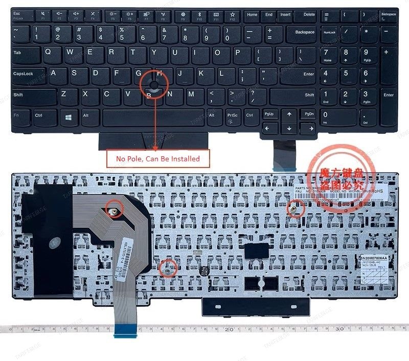 Lenovo T570 T580 P51S P52S keyboard