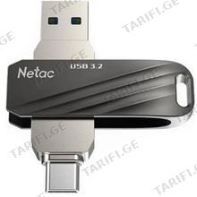 NETAC NT03US11C-064G-32BK 64GB USB ფლეშ მეხსიერება