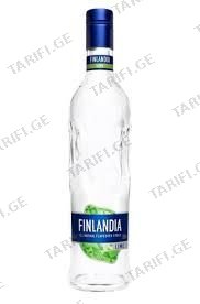 FINLANDIA VODKA /40% 0.500 LIME,- არაყი ფინლანდია ლაიმი, 0,500ლ