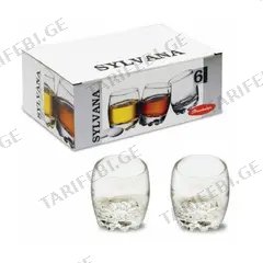 ჭიქა არყის Pasabahce SILVANA 6ც 942244