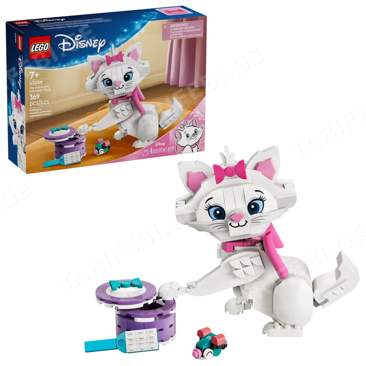 ასაწყობი კონსტრუქცია THE ARISTOCATS ADORABLE MARIE 43286 | DISNEY