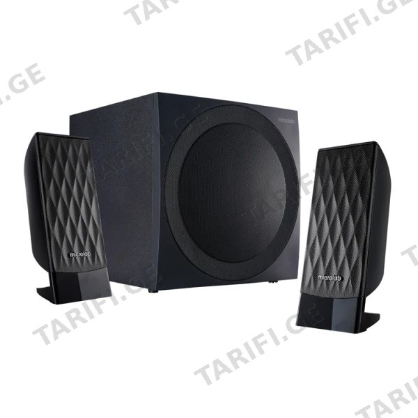 დინამიკი 2.1 Microlab M-300BT Bluetooth Speaker 38W Black