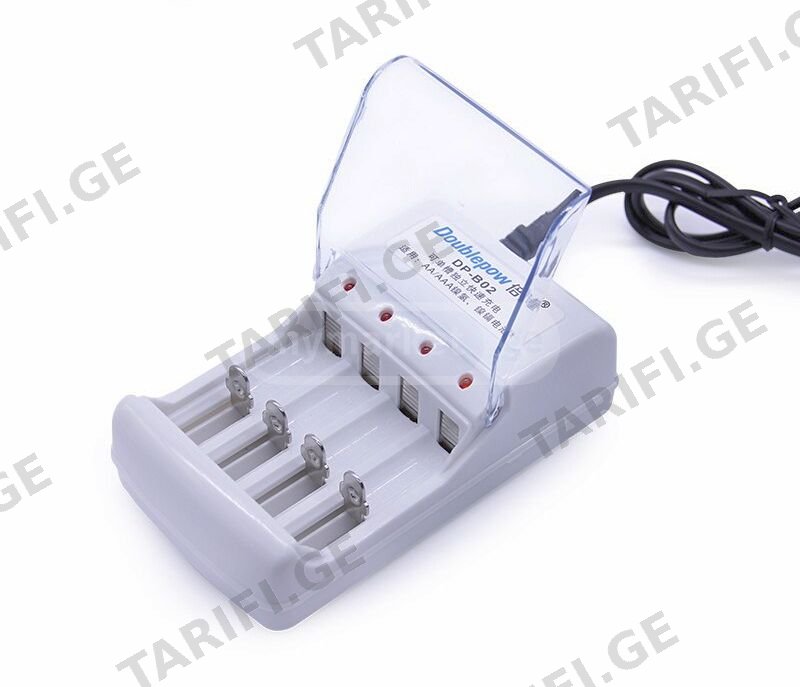AA/AAA battery charger დატენვადი ბატარეების დამტენი
