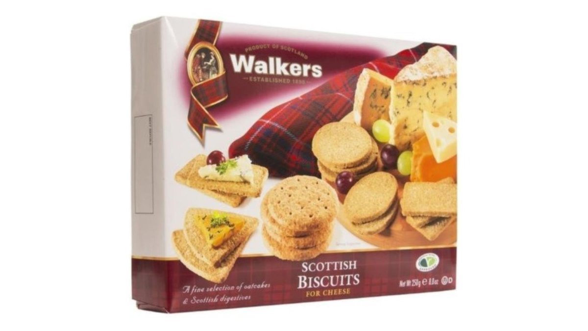 შვრიის ორცხობილა /Walkers/ ასორტი,მარილიანი 12*250გ