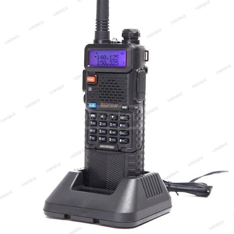 რაცია BAOFENG UV-5R 8W გაძლიერებული ელემენტით