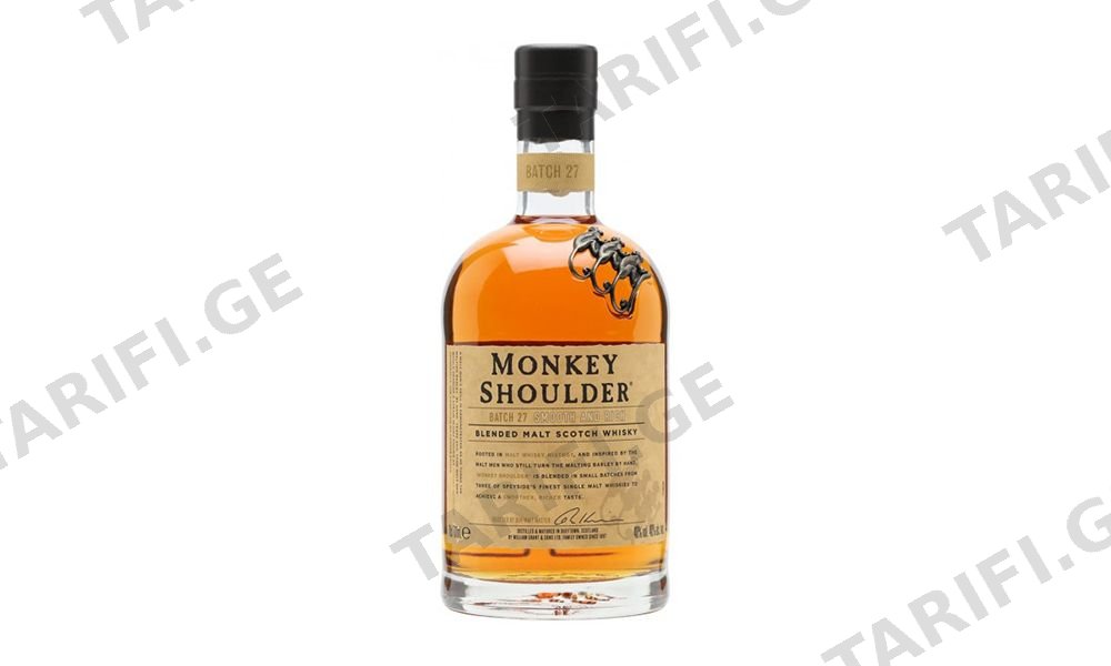 ვისკი /მანქი შოულდერი Monkey Shoulder 40% /0.7ლ