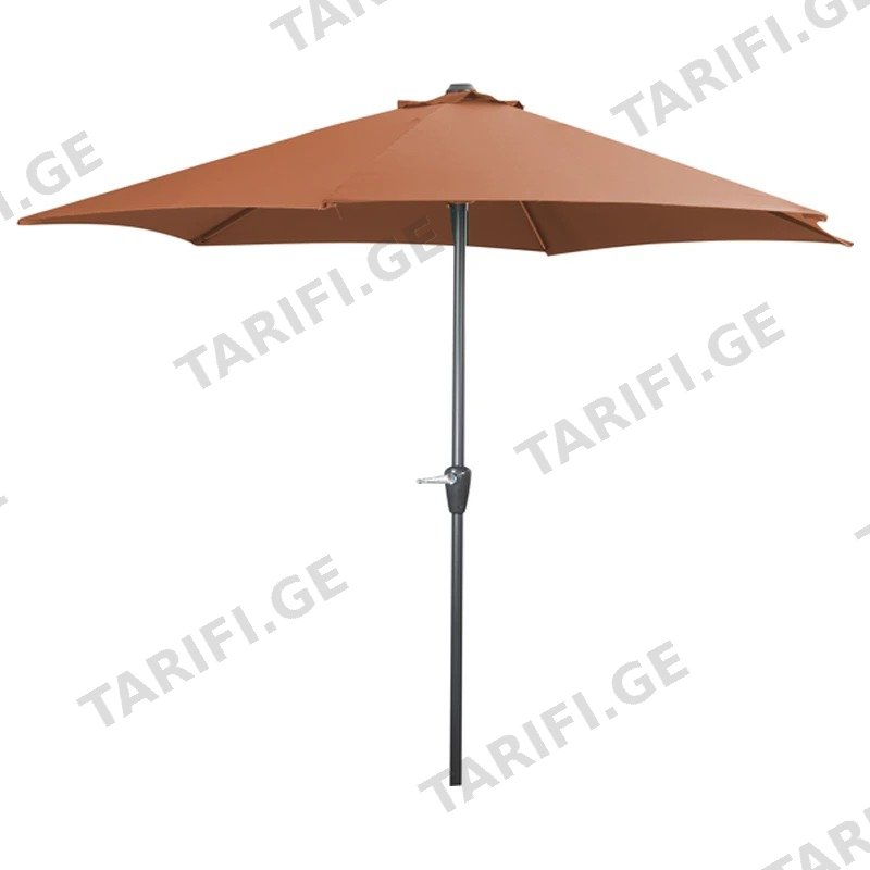 ბაღის ქოლგა COMFORT ROOM TC-004TER 270X270 სმ ტერაკოტა