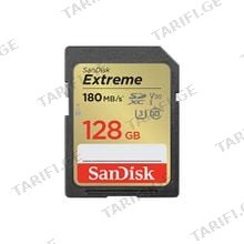SanDisk 128GB Extreme SD/XC UHS-I Card 180MB/S V30/4K Class 10 SDSDXVA-128G-GNCIN SD ბარათი
