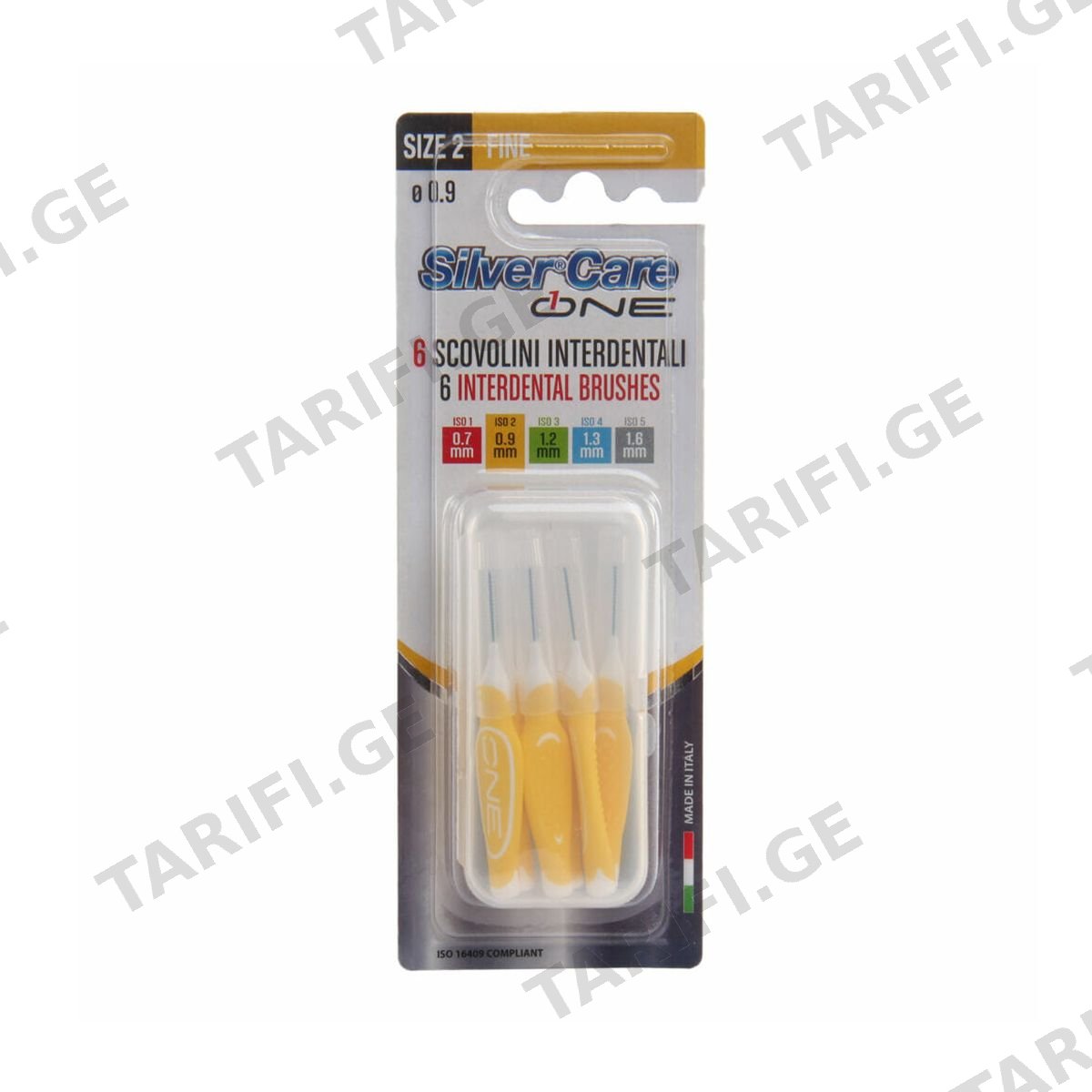 კბილის ჯაგრისი კბილთაშუა Fine 6723 სილვერქეა - Silver Care