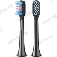 ელექტრო კბილის ჯაგრისის თავი XIAOMI SMART ELECTRIC TOOTHBRUSH T501 REPLACEMENT HEADS 2 PACK DARK GREY, WHITE