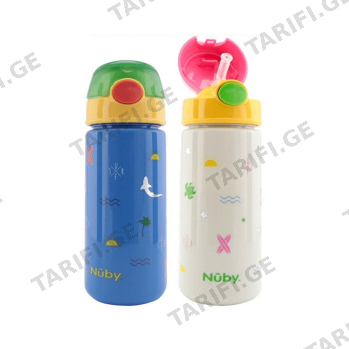სპორტული ჭიქა 540 მლ 3წ+ 1756 ნუბი - Nuby