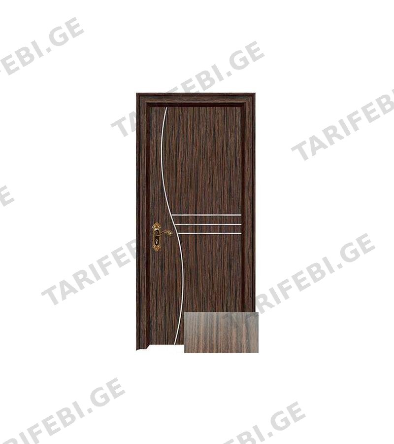 კარი KM-353 ზომა 215*80*4 ფერი Walnut (7-5)