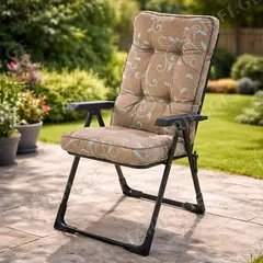 ბაღის გასაშლელი სავარძელი Armchair ROYAL LUX mix 72x105x59 სმ