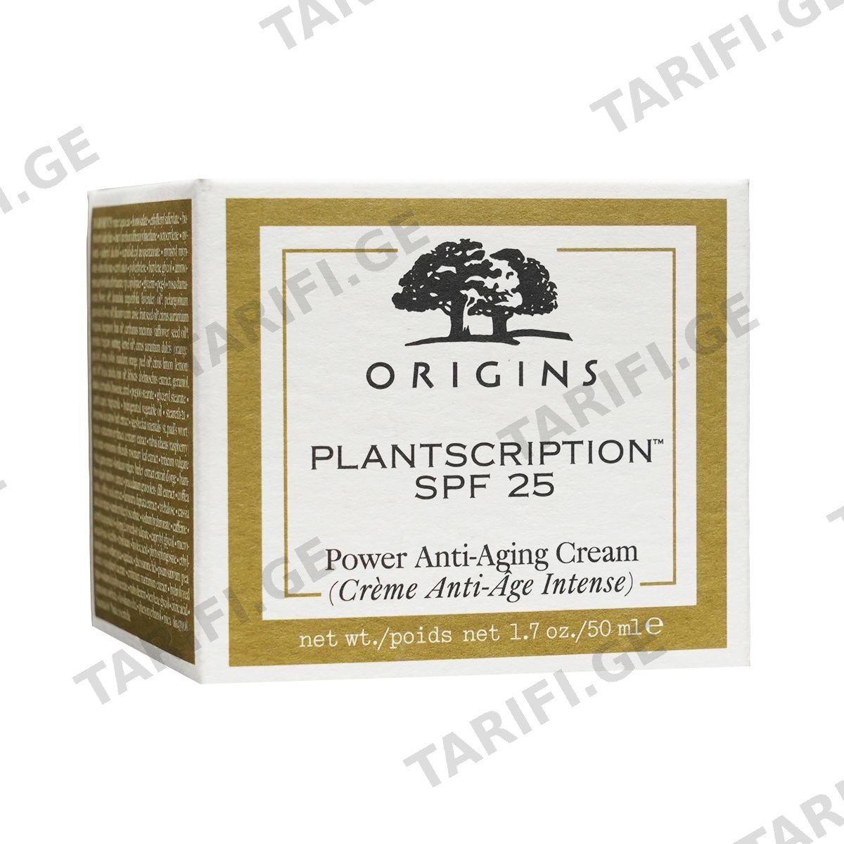 კრემი ასაკობრივი SPF25 50 მლ 3624 ორიჯინსი - Origins